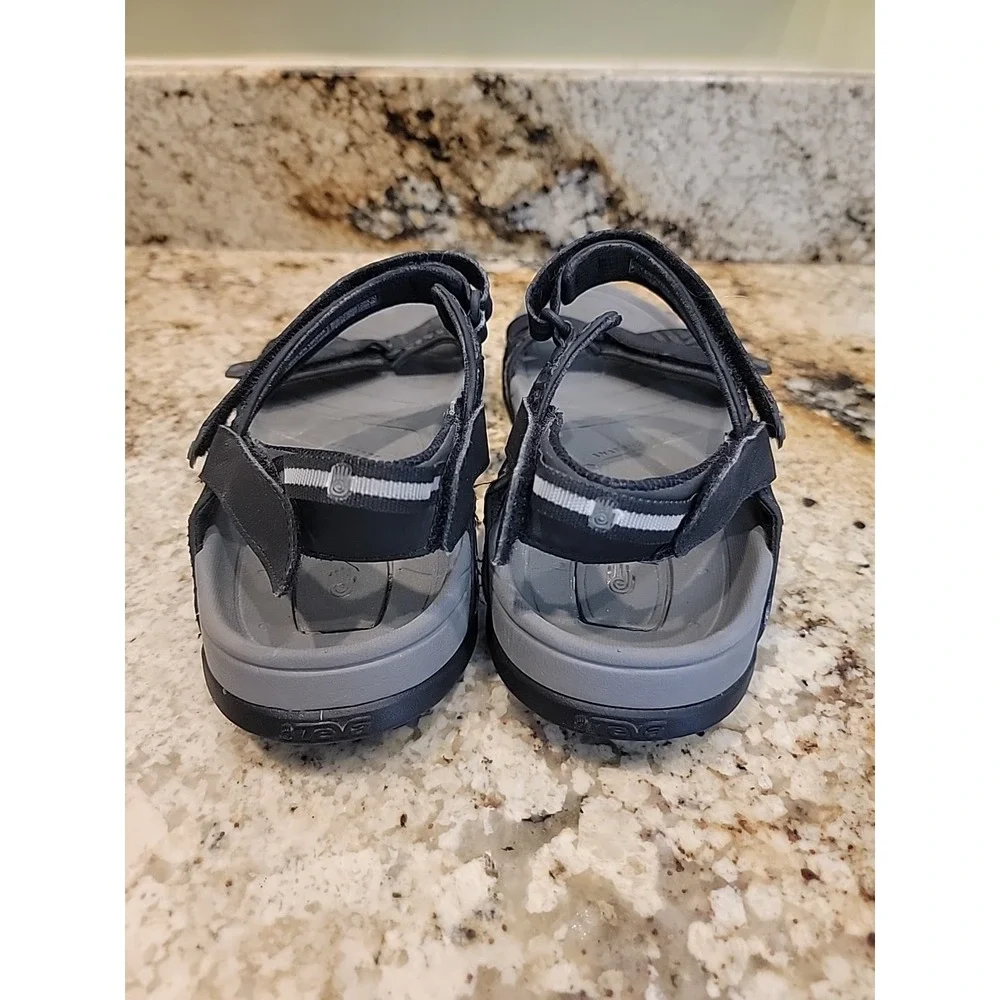 Teva Men's Classic Universal Black Strappy Sport Hiking Sandals Size 11